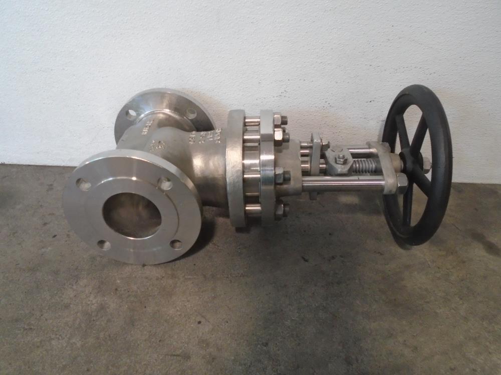 Phonix Phoenix Armaturen 3" 150# CW12MW Bellows Globe Valve